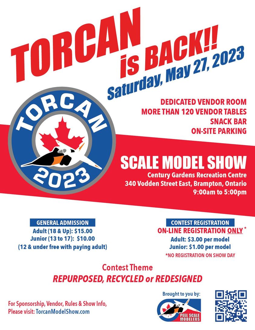 Torcan Scale Model Show 2023 Ipms Canada